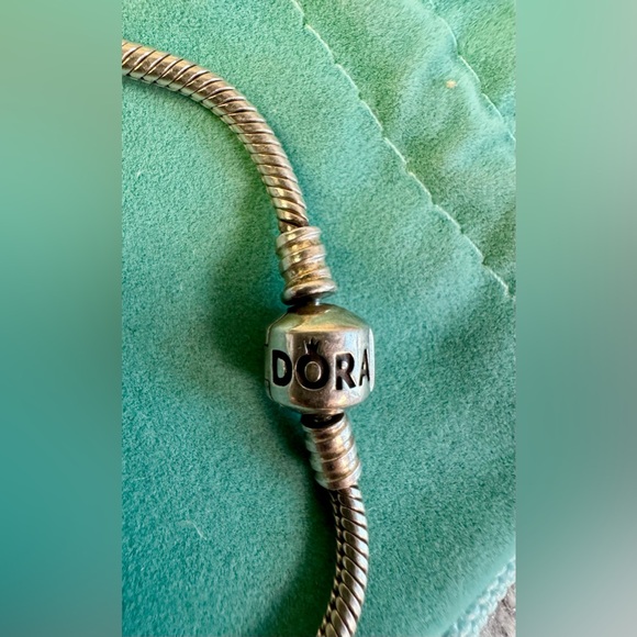 Authentic Pandora Moments Snake Chain Bracelet 7.5” - Picture 7 of 10